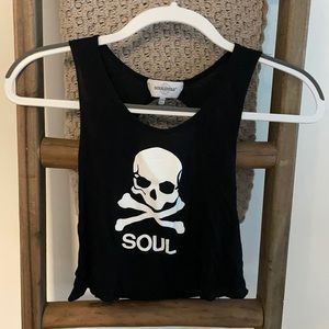 Open Cross back SoulCycle Shirt
